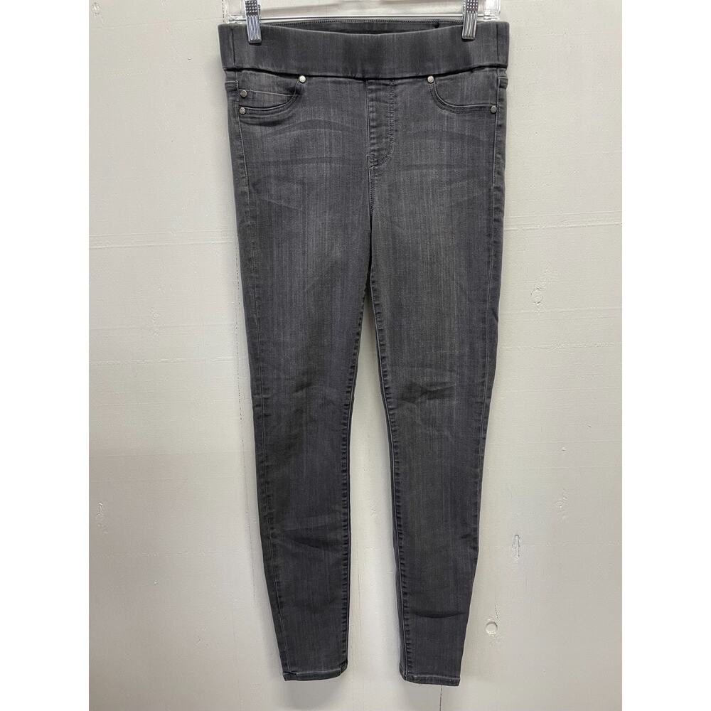 Liverpool Jeans Women's Size 6/28 The Skinny Pull On Mid Rise Jegging Gray